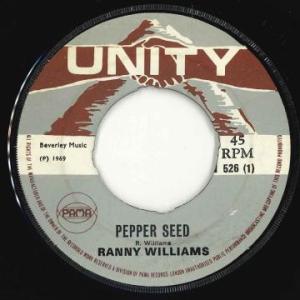 英7” Ranford ”Rannie Bop” Williams Pepper Seed UN52...