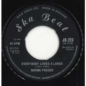 英7” Norma Fraser Heartaches / Everybody Loves A Lover JB.223 Ska Beat /00050