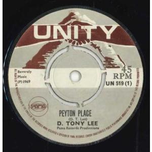 英7” D. Tony Lee Peyton Place UN519 Unity /00050