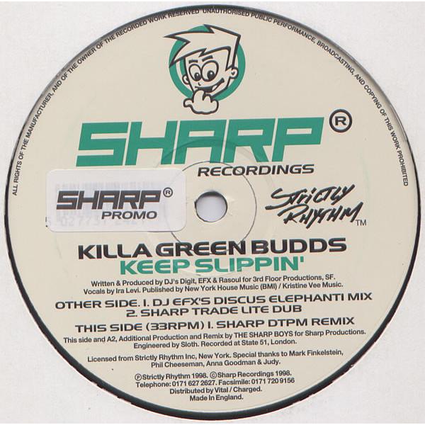 英12" Killa Green Budds Keep Slippin SHARP011 Sharp...
