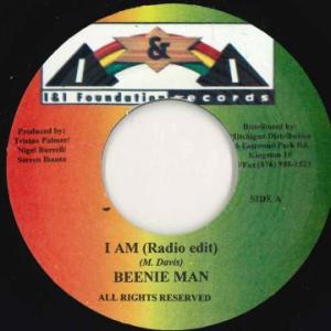 ジャマイカ7” Beenie Man I Am (Radio Edit) / I Am (Raw M...