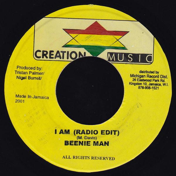 ジャマイカ7” Beenie Man I Am none Creation Star Music /...