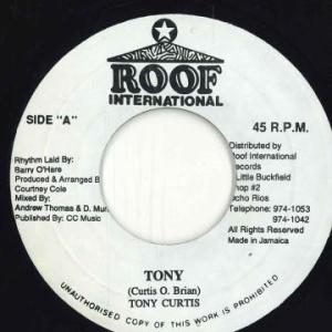 ジャマイカ7” Tony Curtis Tony NONE Roof International /00080