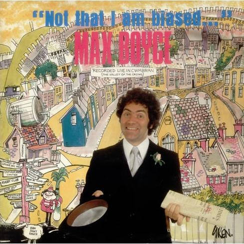 英LP Max Boyce ”Not That I Am Biased...” MAX1002 EM...