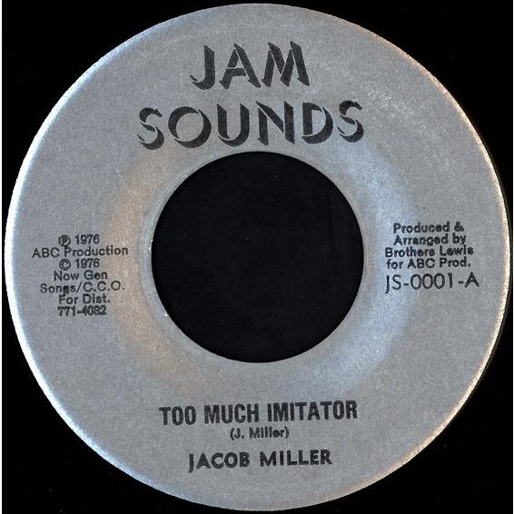 米7” Jacob Miller Too Much Imitator JS0001 Jam Soun...
