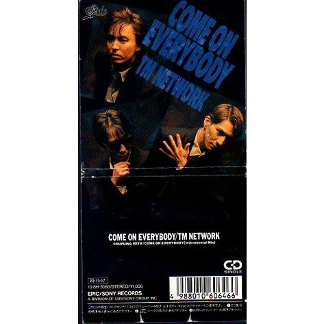 CD TM NETWORK; TMN COME ON EVERYBODY  108H3066 Epi...