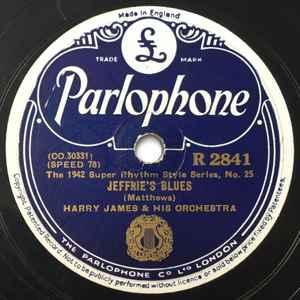 英78RPM/SP Harry James &amp; His Orchestra Jeffries Blu...