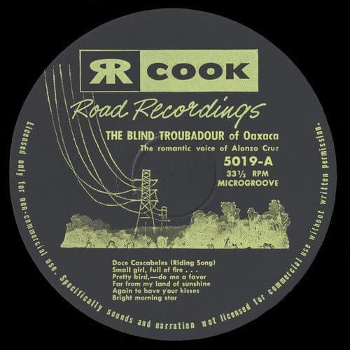 米CD Alonzo Cruz Blind Troubador of Oaxaca (COOK050...