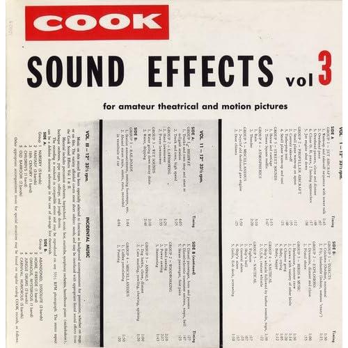 米CD Various Sound Effects Volume 3 (COOK10003) (CD...