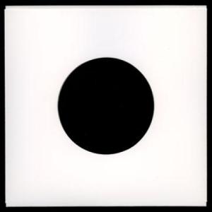 厚紙スリーブ 7” 白 厚紙 S7JH アメリカ製 /00008