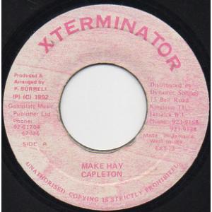 ジャマイカ7” Capleton Make Hay EXT73 Xterminator /00080