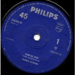 英7” Frankie Vaughan Loop De Loop 326566BF Philips ...