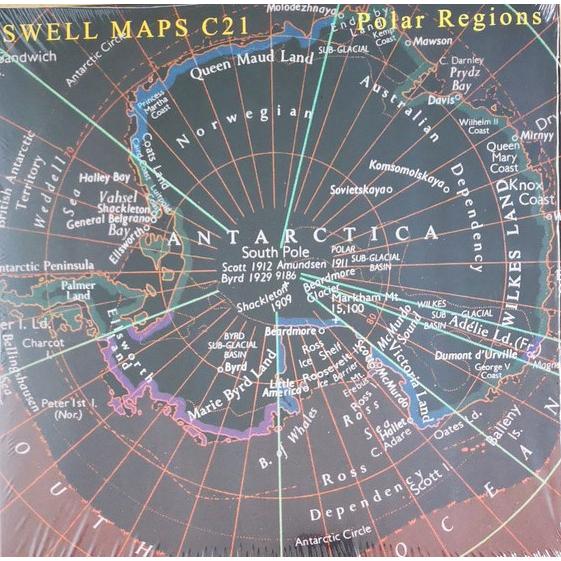 英LP Swell Maps C21 Polar Regions GLAMLP055 Glass M...