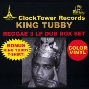 米3LP King Tubby Reggae 3LP Dub Box Set (3LP + T-Shirts) (Colored Vi LPCT8388 Clocktower CA /01548