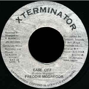 ジャマイカ7” Freddie McGregor Ease Off EXT59 XTerminato...