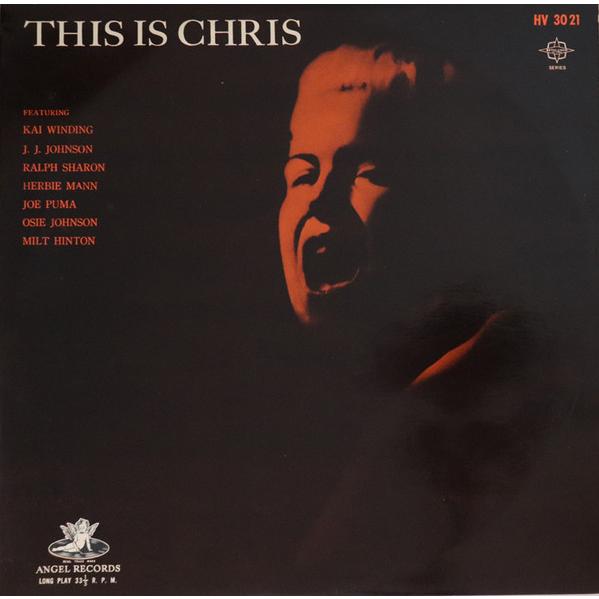 LP Chris Connor This Is Chris HV3021PROMO ANGEL プロ...