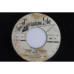 ジャマイカ7” Justin Hinds, Dominoes / Tommy Teach The Youth / Windfall NONE TREASURE ISLE /00080