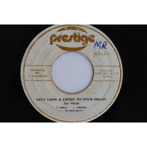 ジャマイカ7” Joe White, In Crowd Stop Look & Listen To Your Heart NONE PRESTIGE /00080