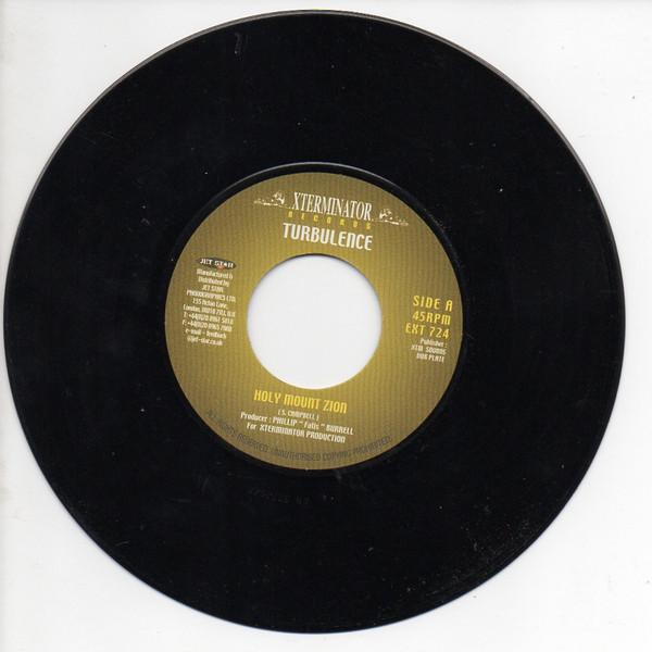 英7” Turbulence (4) Holy Mount Zion EXT724 Xtermina...
