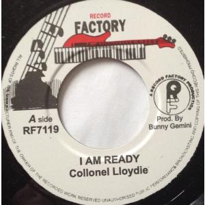 英7” Colonel Lloydie I Am Ready RF7119 Record Facto...