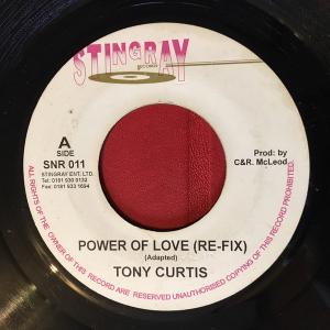 ジャマイカ7” Tony Curtis Power Of Love (RE-FIX) SNR011 Stingray Records /00080