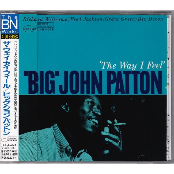 CD Big John Patton The Way I Feel TOCJ4174 Blue No...
