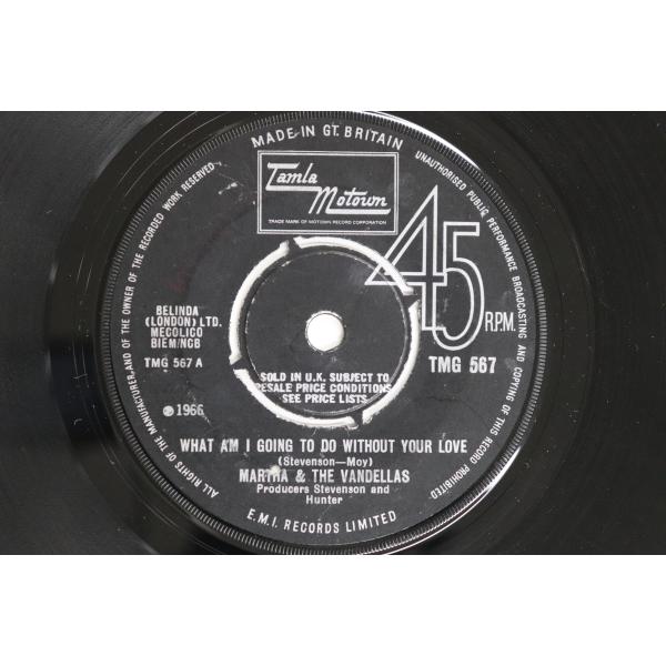 英7” Martha, Vandellas What Am I Going To Do Withou...