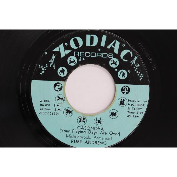 米7” Ruby Andrews Casonova (Your Playing Days Are O...
