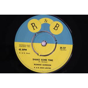英7” Ronnie Gordon Shake Some Time / Comin Home JB127 R&B /00080