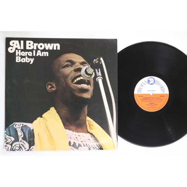 英LP Al Brown Here I Am Baby TRLS99 TROJAN /00260