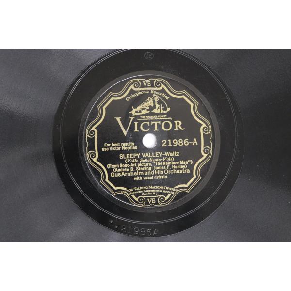 米78RPM/SP Gus Arnheim Sleepy Valley / This Is Heav...