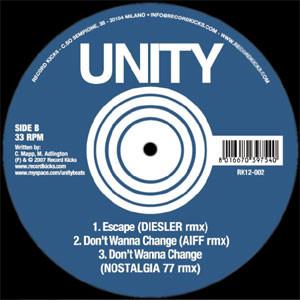 伊12" Unity Escape / Dont Wanna Change RK12002 Reco...