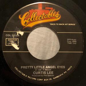 米7” Curtis Lee Pretty Little Angel Eyes COL3319 Collectables /00080