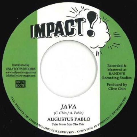 仏7” Augustus Pablo Java / Java Dub OR104 Impact/On...