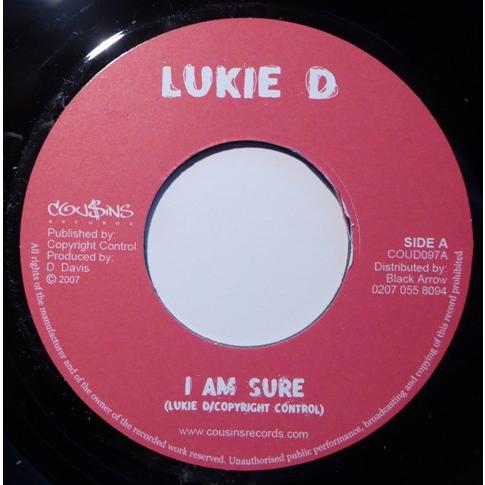 7” Lukie D / Slim Smith I Am Sure / Out Of Love CO...