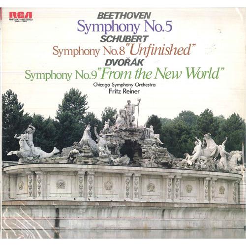 2LP フリッツ・ライナー, シカゴ交響 ベートーヴェン 交響曲 第5番 ハ短調 作品67 / シュ...