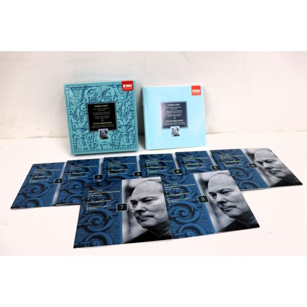 欧8discs CD Paavo Berglund, Helsinki Philh Sibelius...