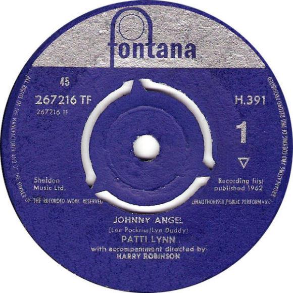 英7” Patti Lynn Johnny Angel / Tonight You Belong T...