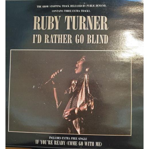 英2x7” Ruby Turner Id Rather Go Blind RTSD1 JIVE /0...