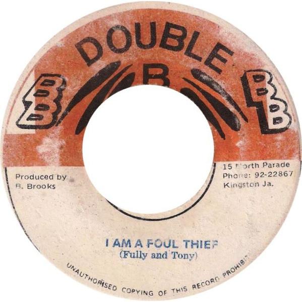 ジャマイカ7” Tony Chin &amp; George Fullwood I Am A Foul Th...