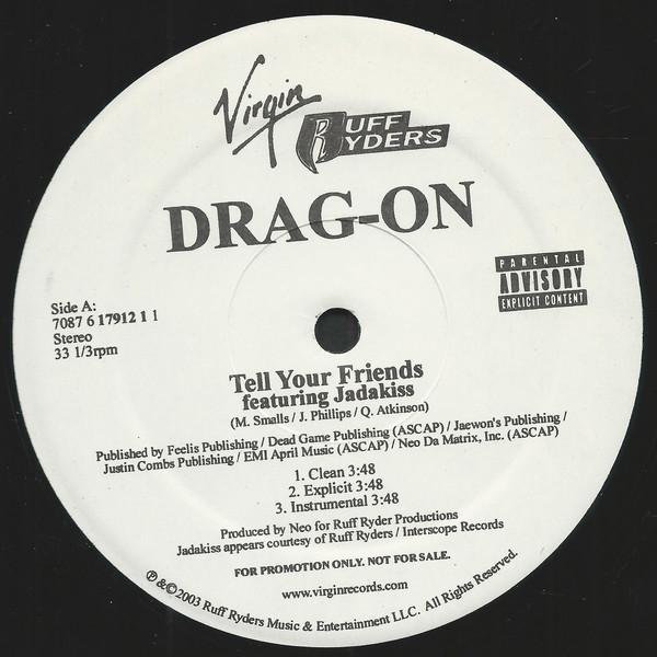 米12” Drag-on Tell Your Friends / The Race 70876179...