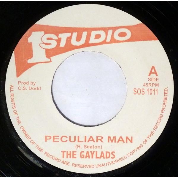 英7” Gaylads Peculiar Man / I Am Free SOS1011 Studi...