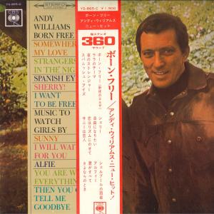 LP Andy Williams Born Free YS865C CBS /00260