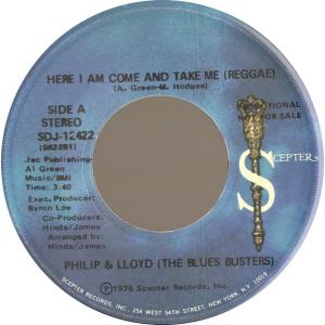 7” Phillip &amp; Lloyd (The Blues Bus Here I Am Come A...