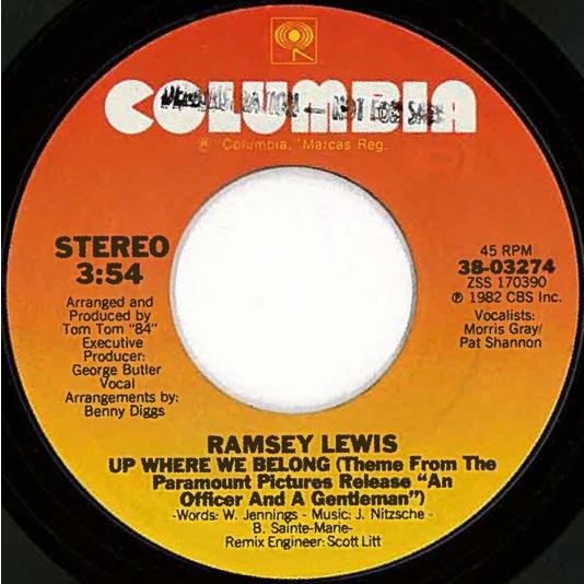 米7” Ramsey Lewis Up Where We Belong / Change Encou...