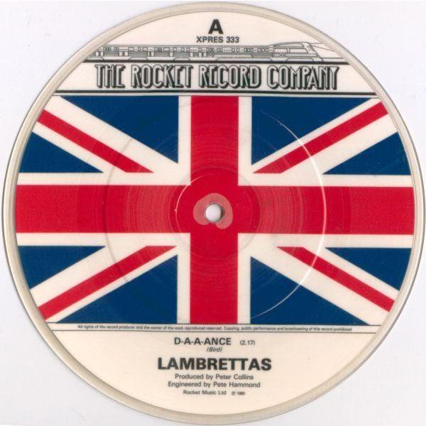7” Lambrettas D-a-a-ance / (Cant You) Feel The Bea...