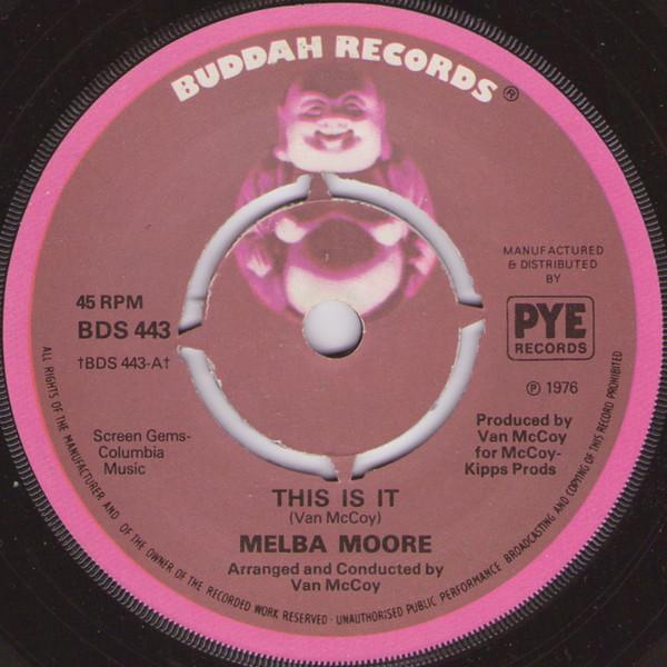 英7” Melba Moore This Is It BDS443 Buddah Records /...