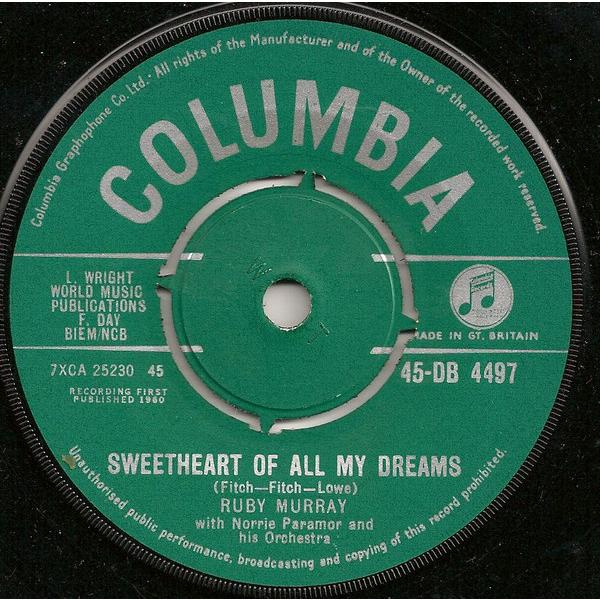 英7” Ruby Murray, Norrie Paramor &amp;  My Little Corne...