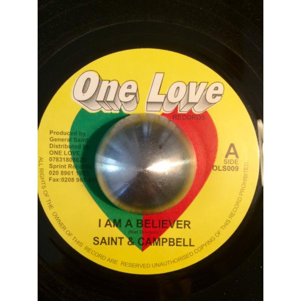 ジャマイカ7” Saint &amp; Campbell I Am A Believer OLS009 On...
