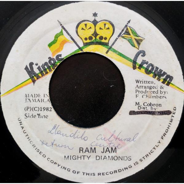 7” Mighty Diamonds Ram Jam NONE Kings Crown /00080